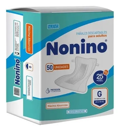 NONINO PAÑAL RECTO